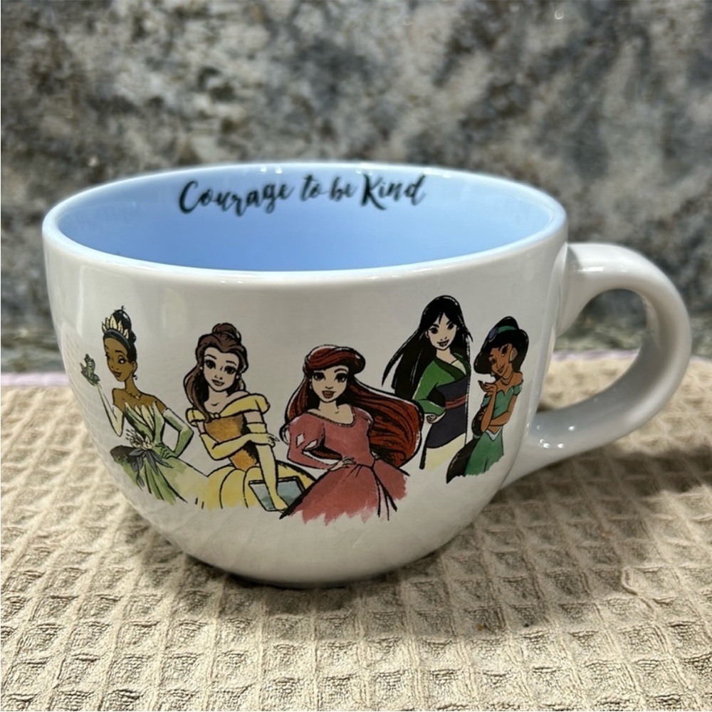 NWT Disney Princess “Courage to be Kind” 24 oz Ceramic Mug